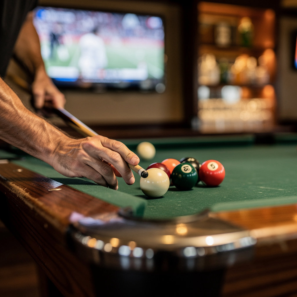 The Friendly Tavern San Diego welcoming bar scene with pool tables and seating for socializing