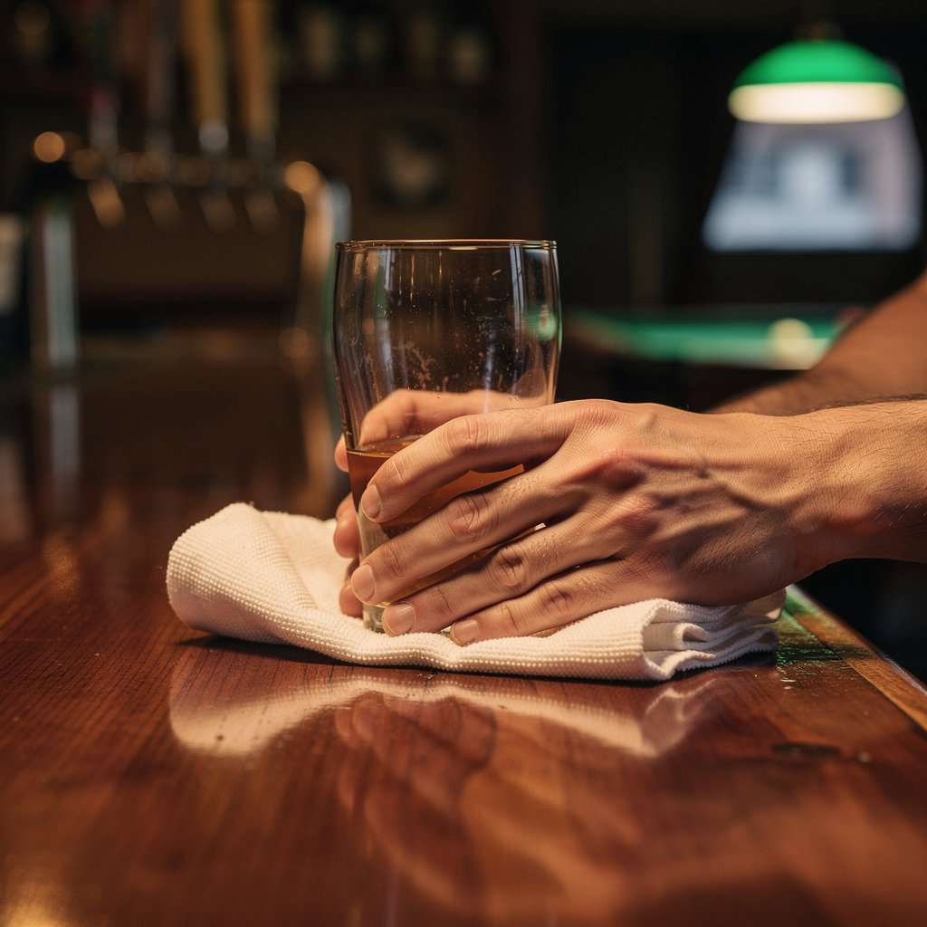 The Friendly Tavern San Diego warm and inviting bar atmosphere with comfortable seating and rustic decor